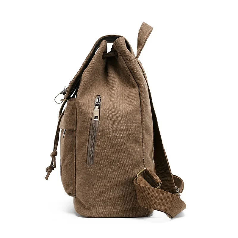 Mochila Retro de lona para hombre y mujer, Bolsa Escolar de viaje para estudiantes, de ocio