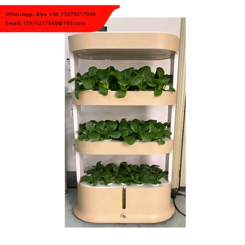 Garden Vertical Farming Aeroponic Tower Indoor Hydroponic Growing System Tower For Home Vegetables