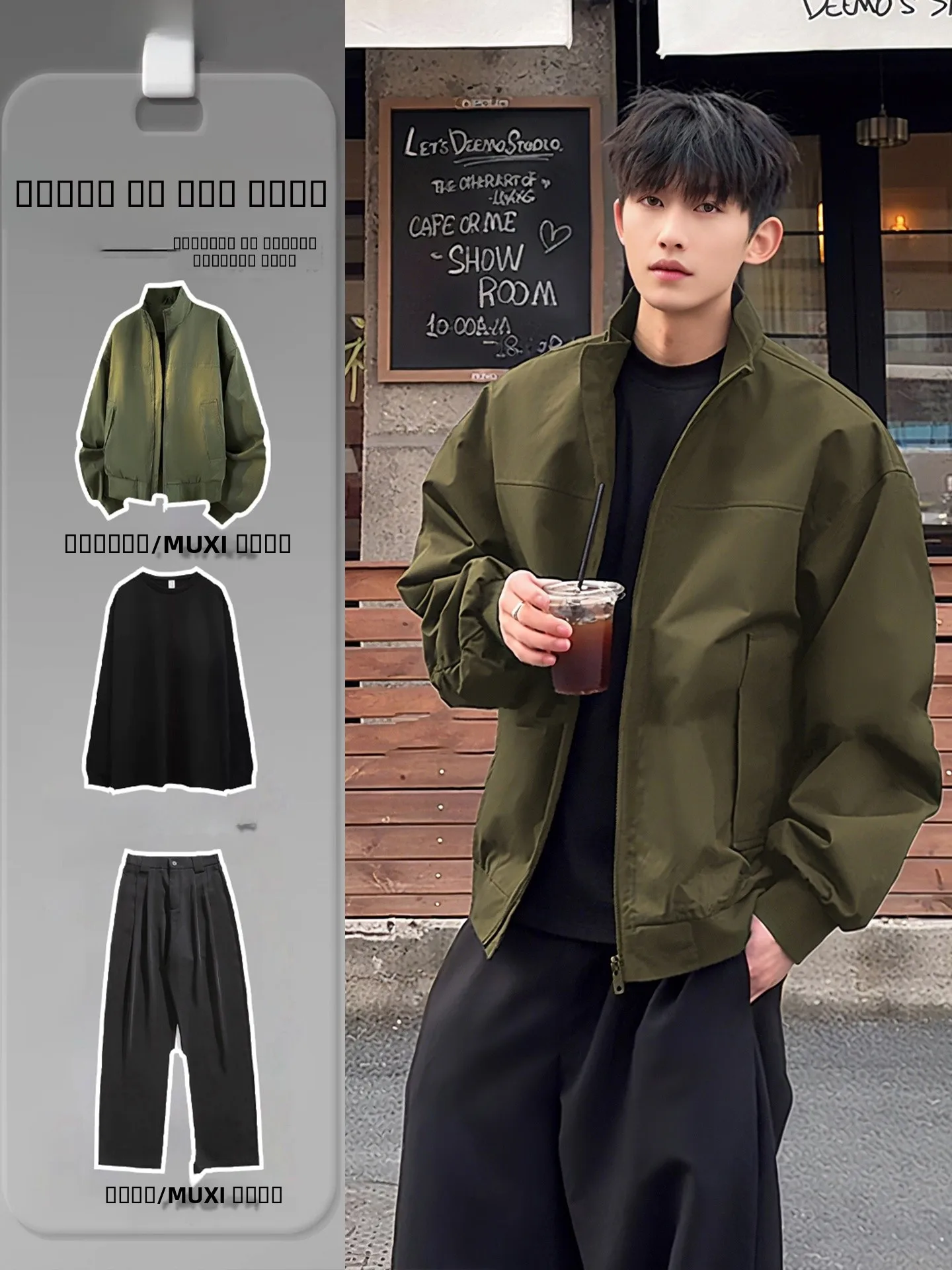 

Американский военный костюм-униформа (куртка и брюки) для мужчин, винтажный стиль, высококачественный, осенний, повседневный...