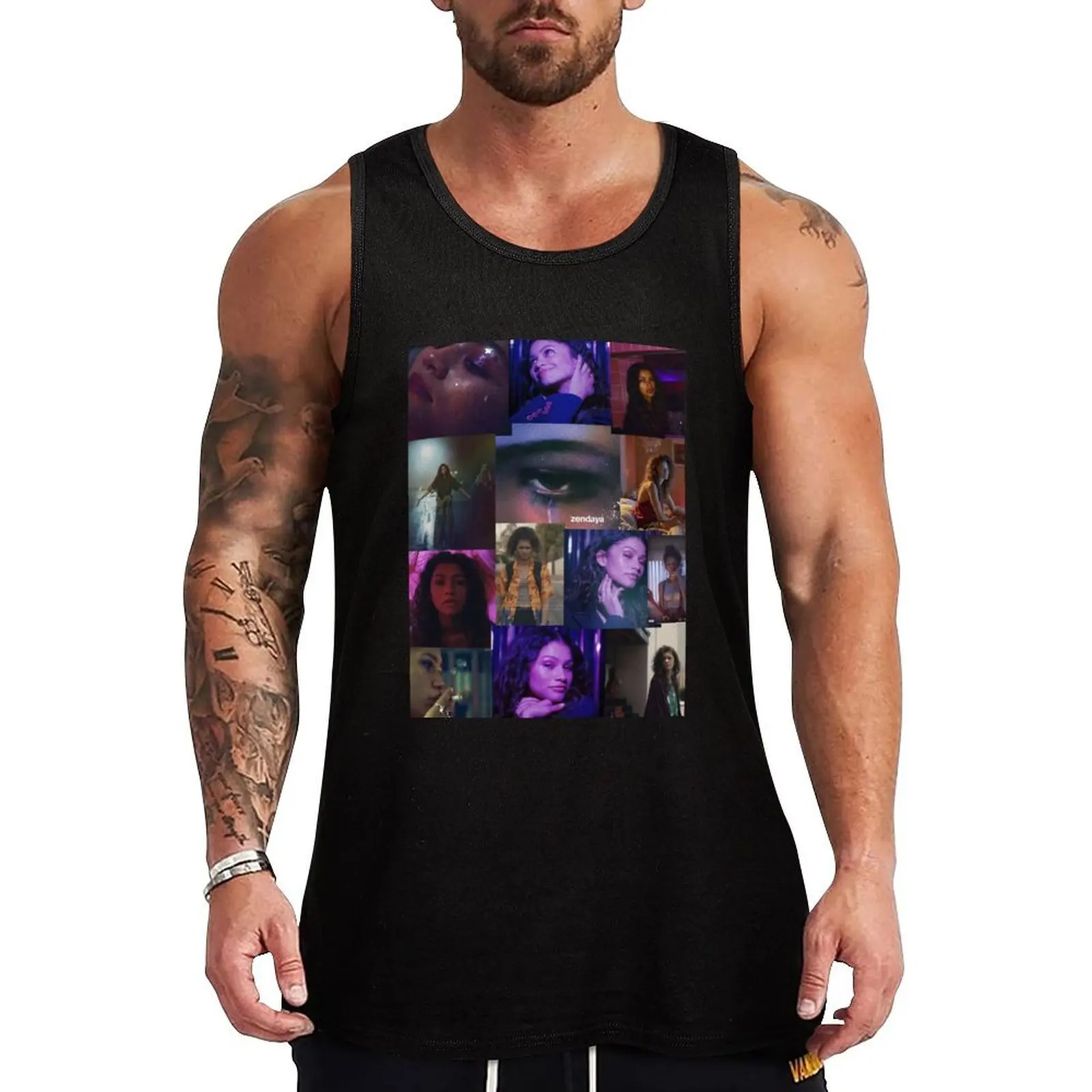 Euphoria rue Tank Top sans manches pour la gym, entraînement physique, séchage rapide
