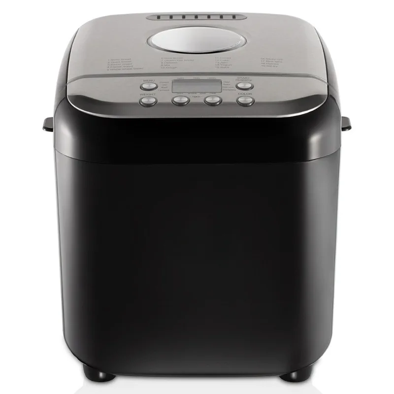 Máquina para Hacer Pan Multifuncional Inteligente para el Hogar, Mezcladora de Masa Totalmente Automática, Máquina para Hornear Pasteles