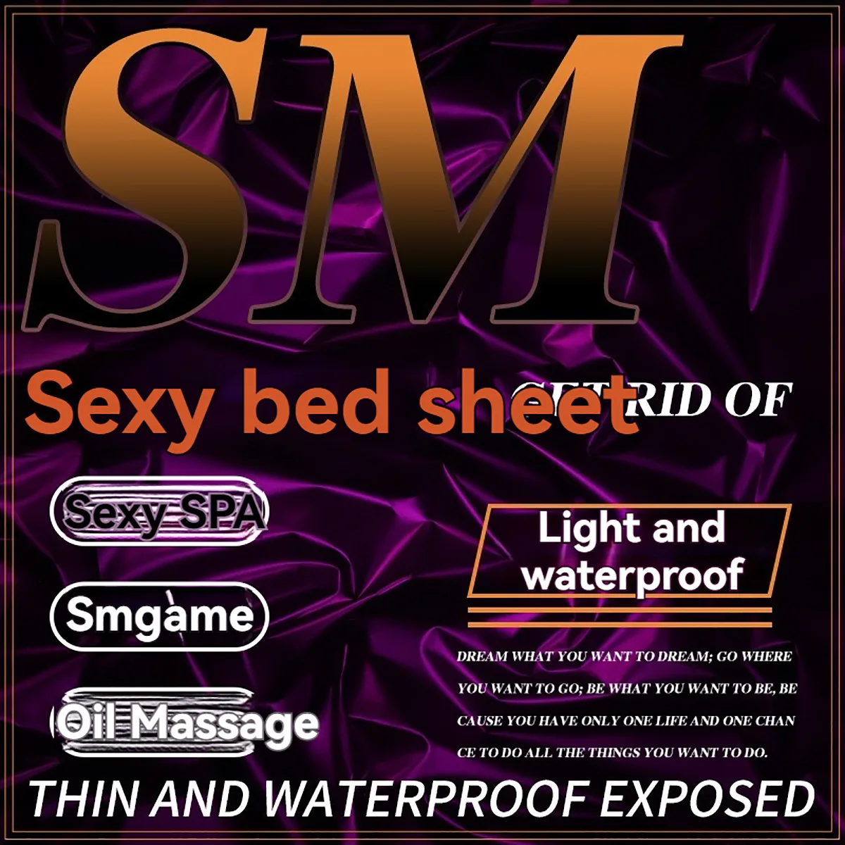 EVA Waterproof Bed Sheet PVC Adult Sex Bed Sheets Vinyl Mattress Cover Allergy Relief Bed Bug Hypoallergenic S-e-x Game Sheets