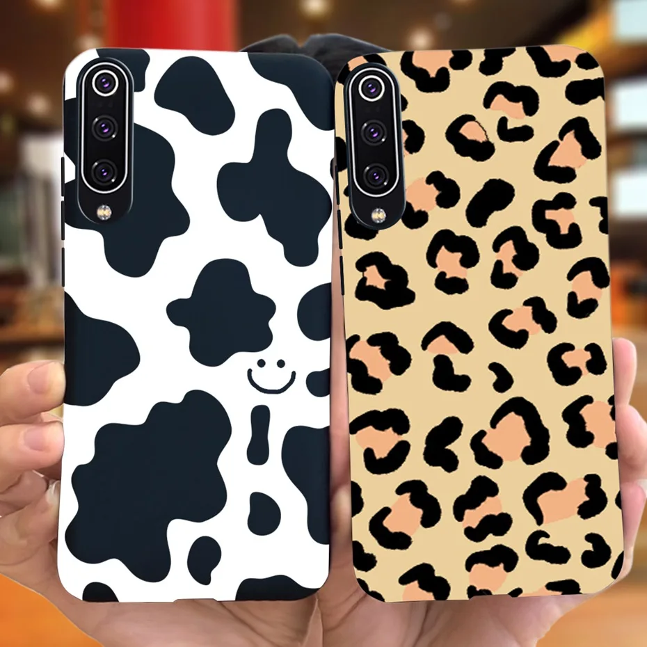 Lovely Printing Jelly Phone Case For Xiaomi Mi 9 SE Mi9 Soft Silicone TPU Back Cover For Xiaomi Mi 9 Lite Mi 9SE 9 SE Bumper