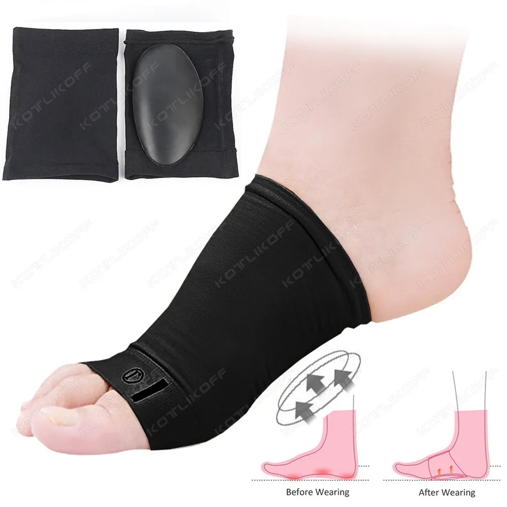 Arch Support Orthotic Insoles Pain Relief Feet Care X/O Type Leg Orthopedic Heel Spurs Flat Feet Elastic Bandage Care Cushion