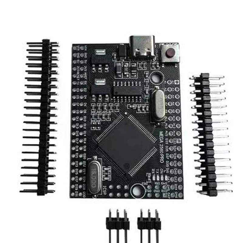Mega2560 Mega 2560 PRO 5V (Embed) CH340G ATmega2560-16AU MICRO TYPE-C With Male Pinheaders Compatible Mega