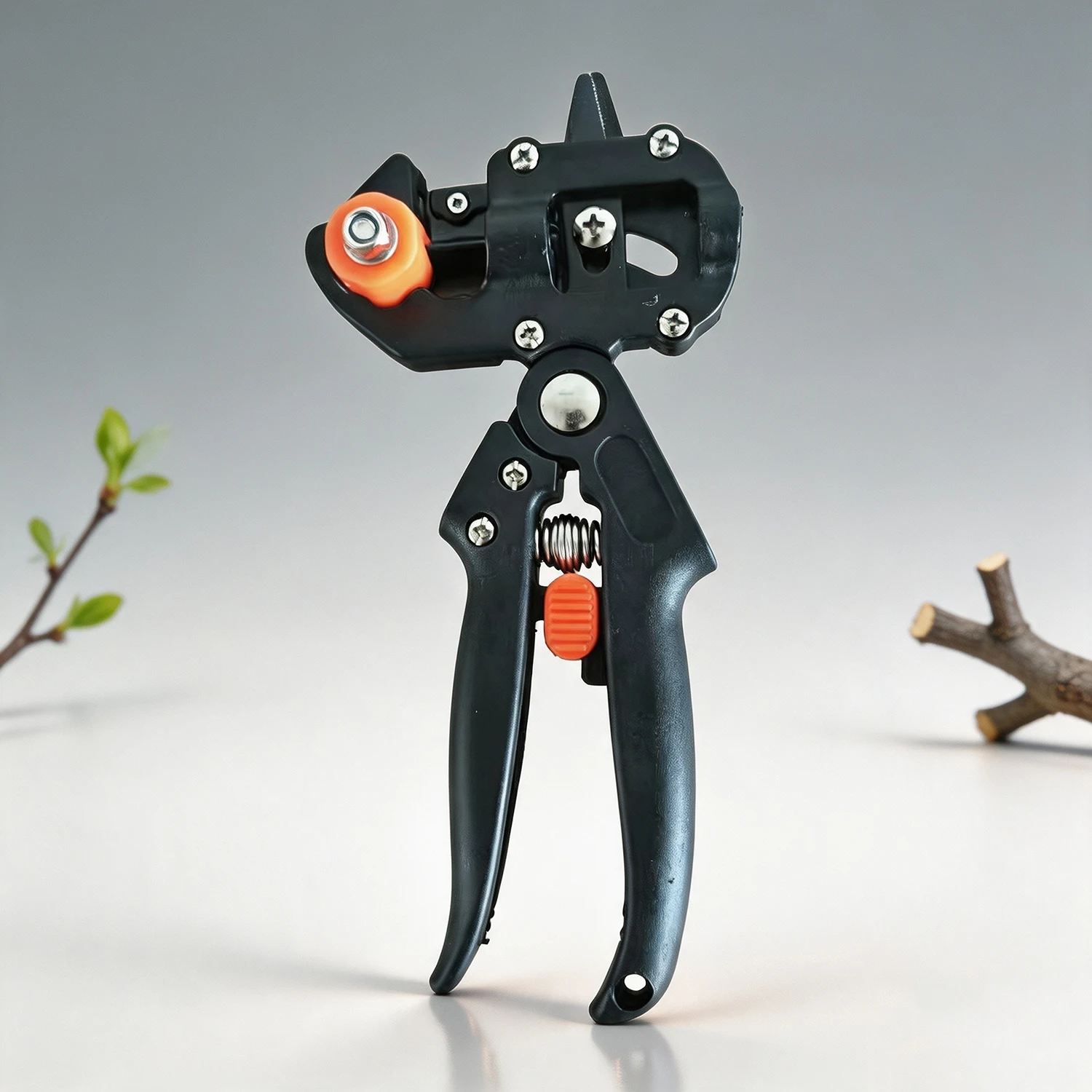 Garden Grafting Tools Pruner Kit Secateur Pruning Plant Shears Fruit Tree Grafting Scissor Farming Pruning Shear