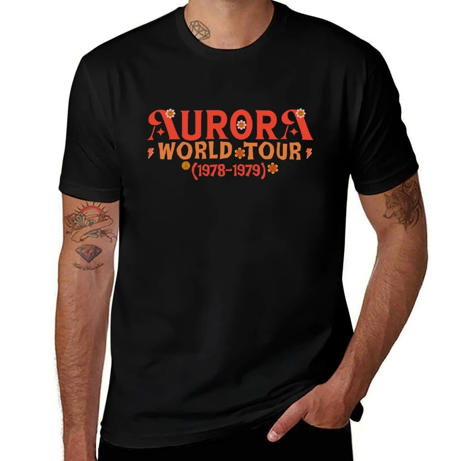 aurora tour {daisy jones _amp_ the six} Premium T-Shirt Modern Print Casual T-Shirt