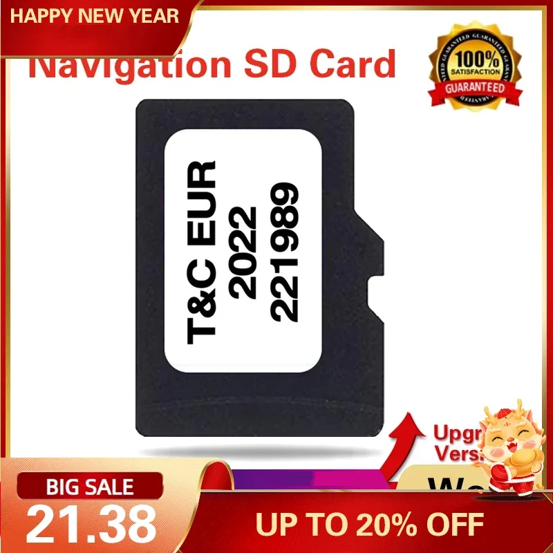 Car Navigation TF Card 8GB for Opel Corsa Antara Zafira 2022 Map Update GPS Map Version Card Navi Software Update Memory Card