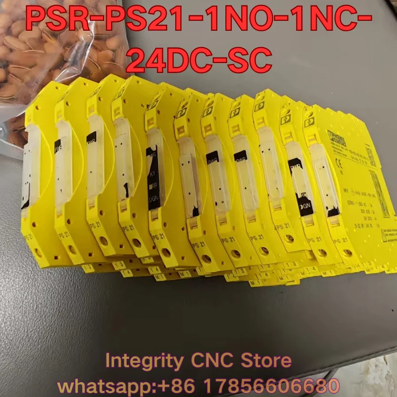 Second-hand PSR-PS21-1NO-1NC-24DC-SC module function test is normal 2700357