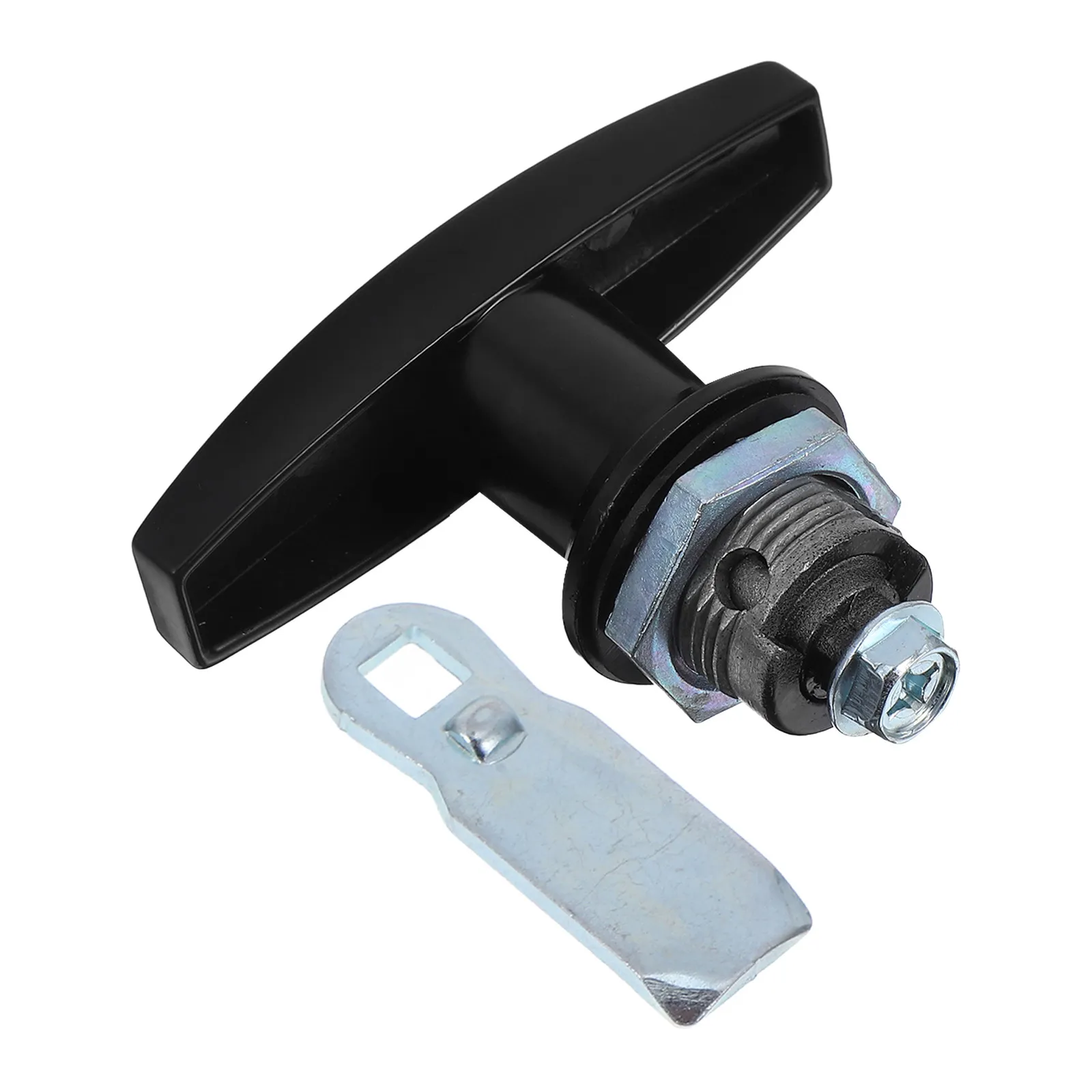 T-Shaped Zinc Alloy Cam Lock for RV Cabinet Doors, Keyless Storage Latch for Electrical Panels and Cabinets