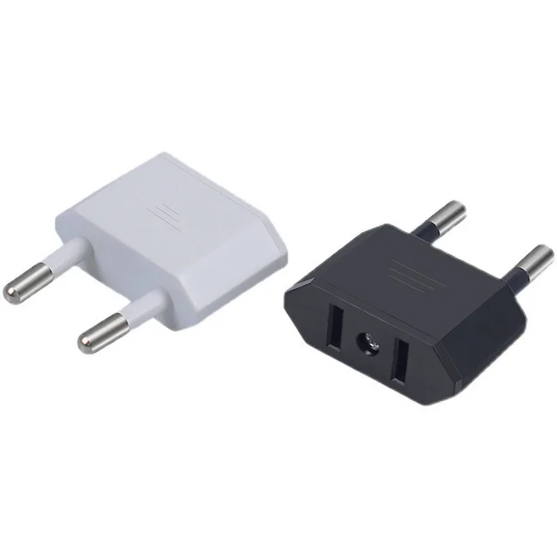 1PCS 6A 250V Travel Converter Adapter American China US To EU Plug Euro Plug Electrical Adapter AC Electrical Socket Outlet