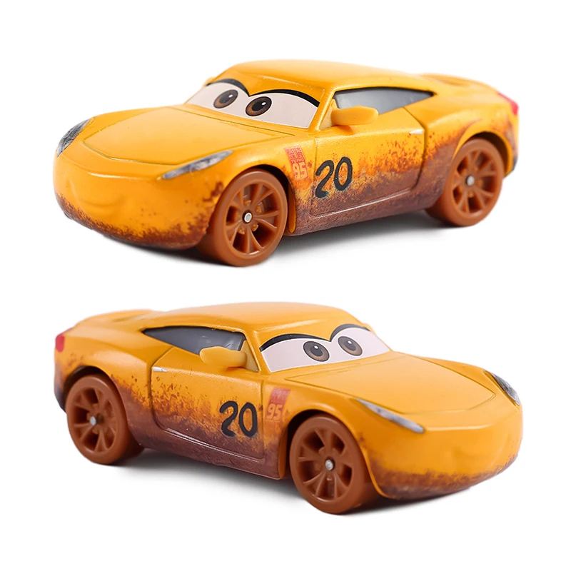 New Pixar Cars 2 Collection Lightning McQueen Jackson Ramirez 1:55 Diecast Metal Alloy Toys Car Model Kids Birthday Gifts