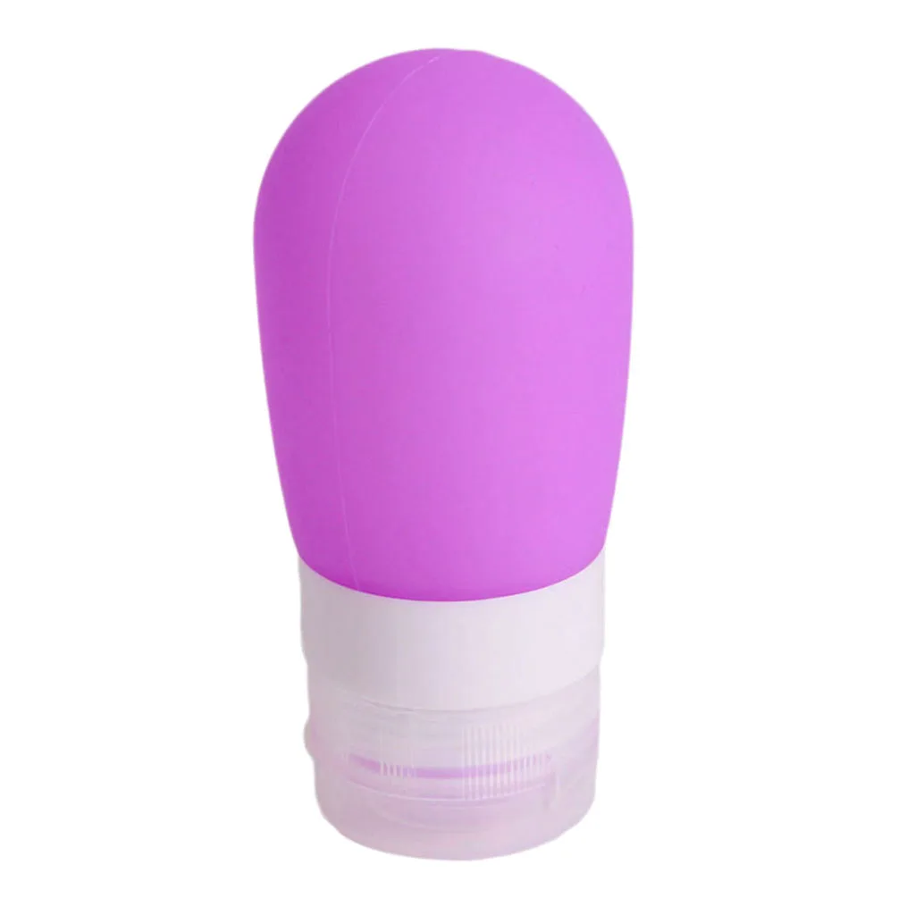 80ml シリコーン トラベル パッキング ボトル ローション シャンプー バス コンテナー ブルー