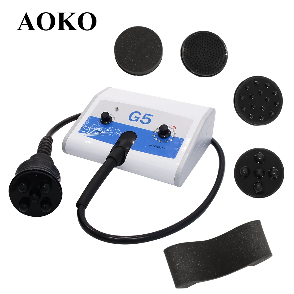 G5 Vibrating Slimming Machine ความถี่ Body Shaping เซลลูไลท์ลดอุปกรณ์นวด 5 In 1 ผลิตภัณฑ์ลดน้ําหนักสําหรับสปา
