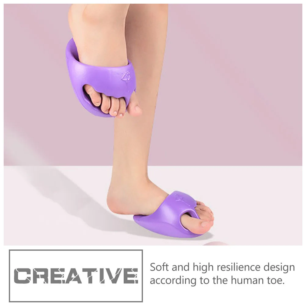 

1Pair Yoga Shoes Rocking Posture Correction Indoor Massage Slimming Leg Correction Soft Slippers Nonslip Yoga Shoes