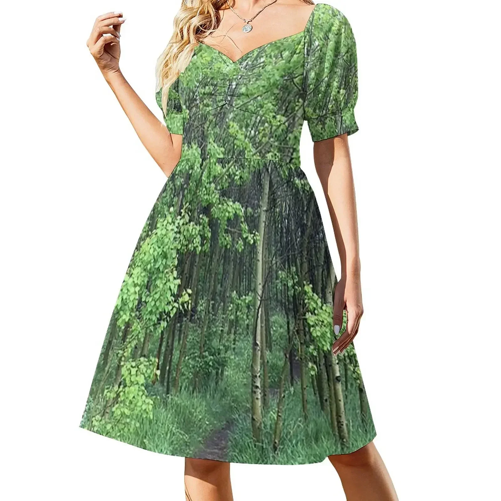 

Calgary Forest Photograph Sleeveless Dress dress women elegant luxury Clothing female summer dress woman 2025 trendy