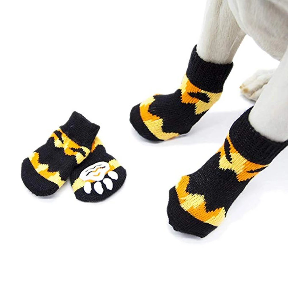 

pet socks dog sockd pumpkin socks halloween socks lovely dog socks