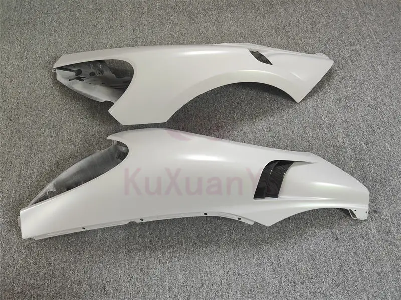 

Semi-Dry Carbon Fiber MSO Style Front Fenders Pair for McLaren 540c 570s 570gt 600lt 2015-2018 Body Kit Accessory