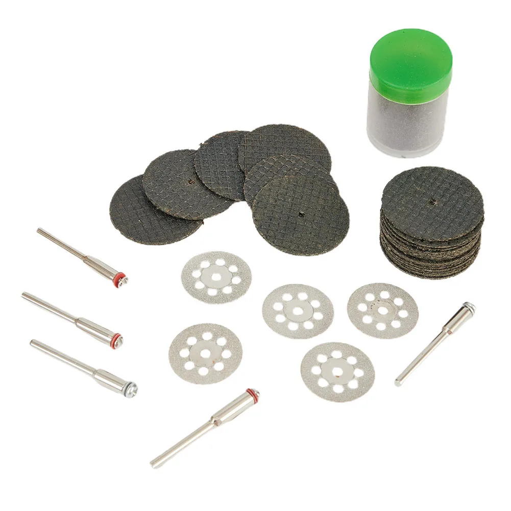 60Pcs Detailing Attachment Replacement Rotary Tool Accessories Sanding Wheel Glass Wood Ceramic Metal Sander 40mm