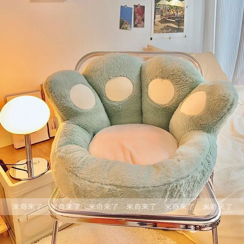 For Cat claw futon seat cushion plush seat cushion tatami on the ground bedroom bay window floor backing integrated lazy sofa