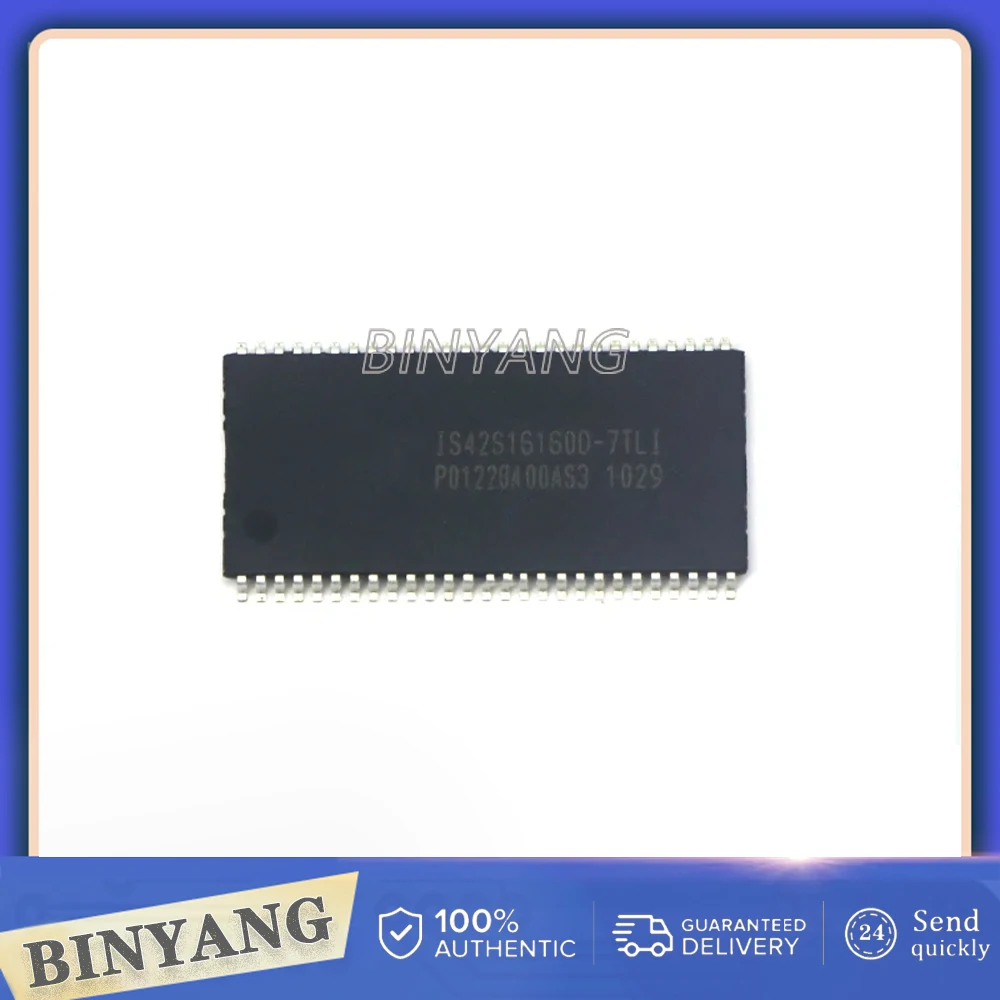 1PCS IS42S16160D-7TLI New In Stock TSOP-54 Encapsulation