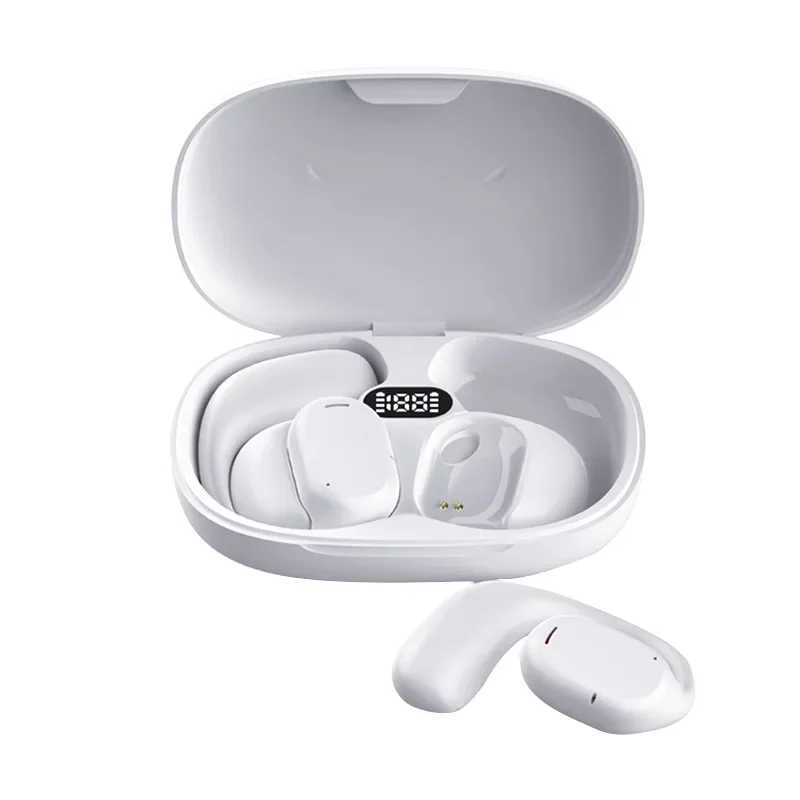 B66 Noise Canceling Earbud & In-ear Headphones With Digital Display Open-ear Headphones For Running Cycling Sports Gym