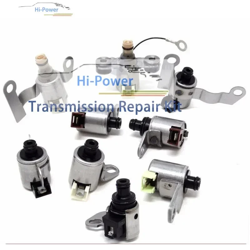 JF506E 5F31 09A for JATCO Transmission Shift Solenoid Gearbox Kit Set 9PCS  for for Nissan Mitsu Mazda Rover Volkswagen