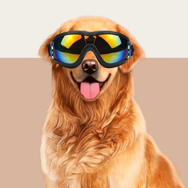 

Защитные очки для собак, ветрозащитные, с защитой от ультрафиолета, для средних и крупных собак, для путешествий на природе, походов, езды на велосипеде, пляжа, мотоциклов и приключений