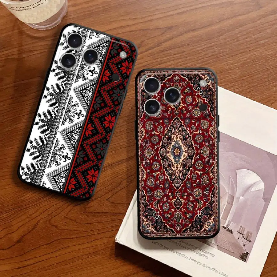 AliExpress – Funda Phone Cover Case for Apple iPhone 17 Pro Max 12 17e 11 14 16 15 7 8 13 Air XR XS Retro Oriental Rug Art
