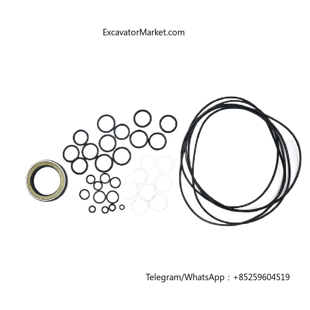 Free Sample SH60 SH80 SH100 SH120 SH135 SH200 SH300 SH350 SH450 SH460 Excavator Swing Motor Seal Kit SH200A5 Seal Kit