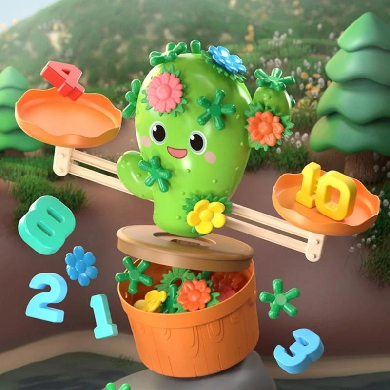 Balance Zählen Spielzeug Balance Brücke für Kind Balance Spielzeug Nummer Spiel Mathe Spielzeug 15UB