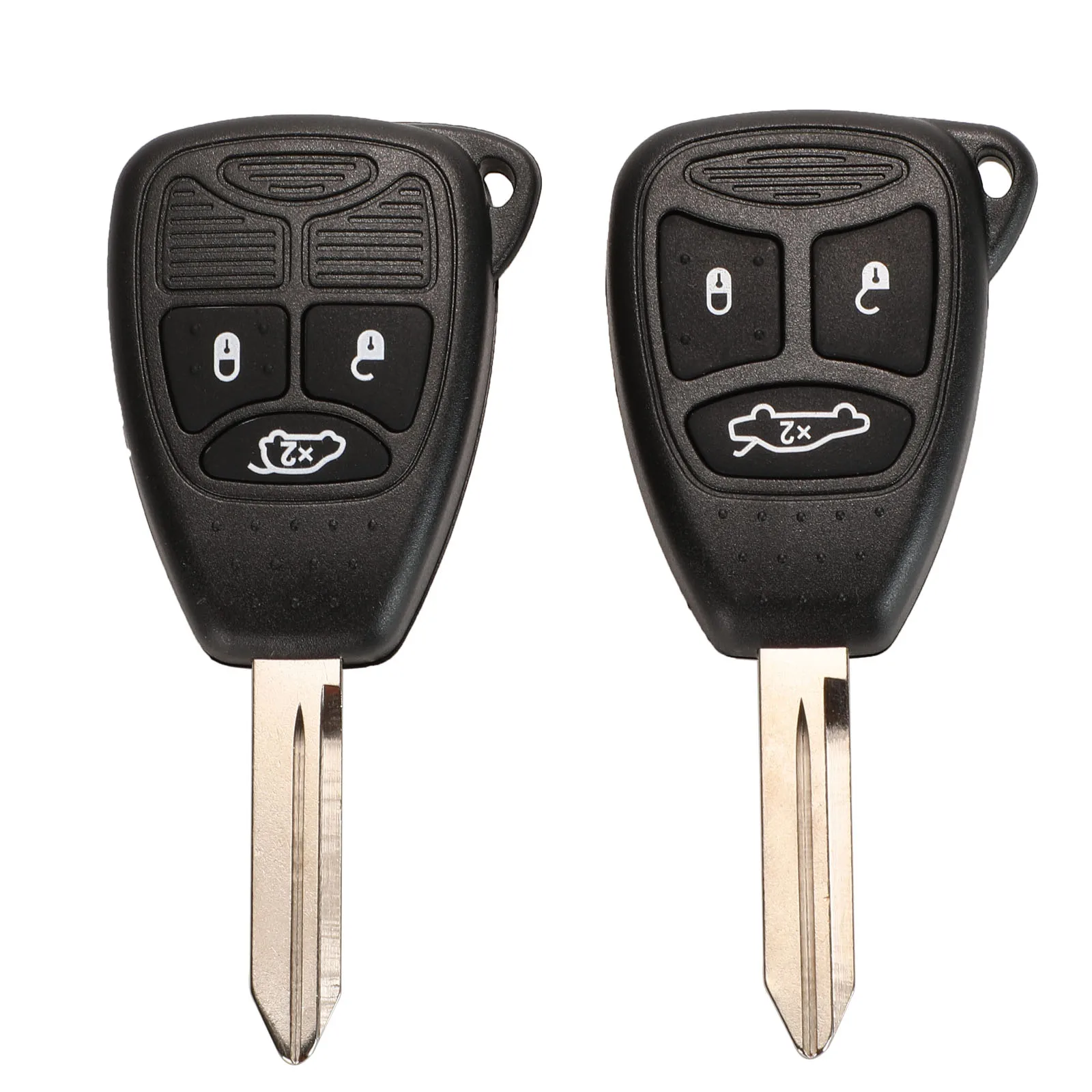Jingyuqin 2/3/4/5/6 botões remoto chave do carro caso escudo para dodge dakota durango para jeep grand cherokee para chrysler 300 aspen