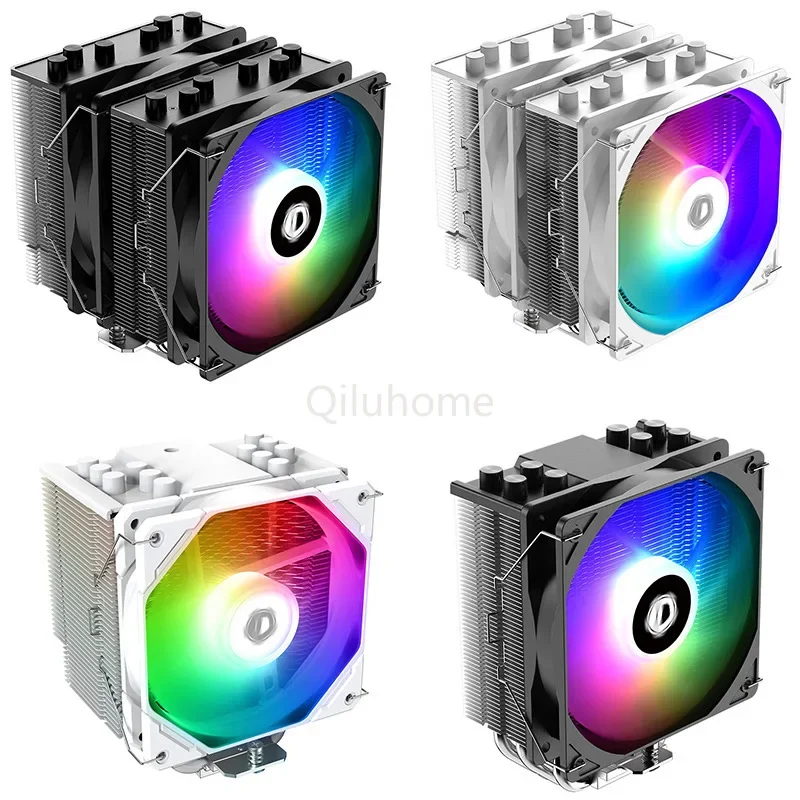 Se Series Computer CPU Tower Air-Cooled Radiator Heat Pipe Max Airflow Rate 12cm Fan Mute