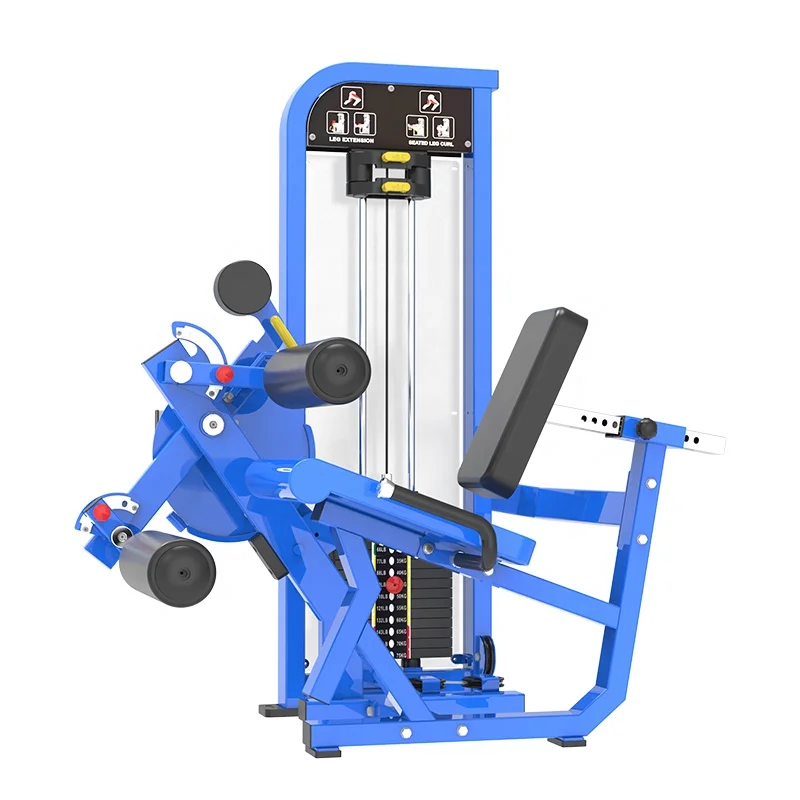 

Plate Loaded Leg Extension and Curl Combo Machine for Strength Training and Exercise at Gym or Fitness Center