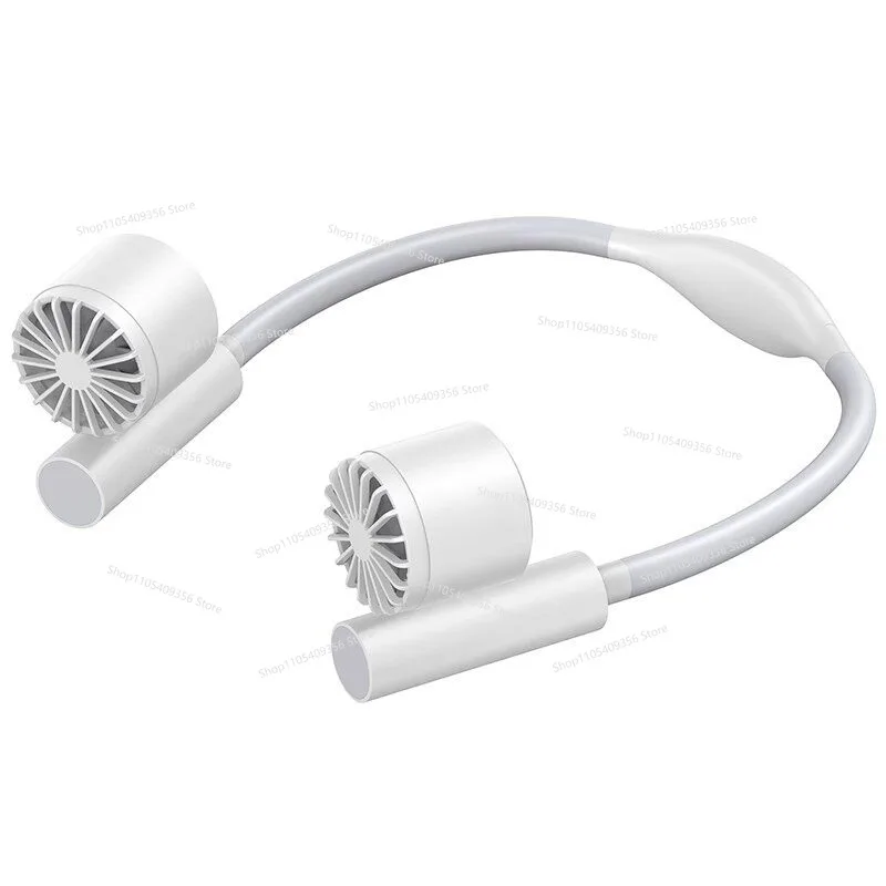 For Small Neck Fan, Long Battery Life, Portable Fan, Large Wind Outdoor Silent Fan