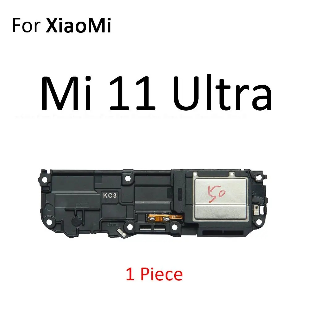 Cabo Flex do altifalante traseiro inferior, campainha para Xiaomi Mi 10, 10T, 10i, 10S, 11, 11T, Ultra 11i, 11X, Pro Lite, 5G, NE