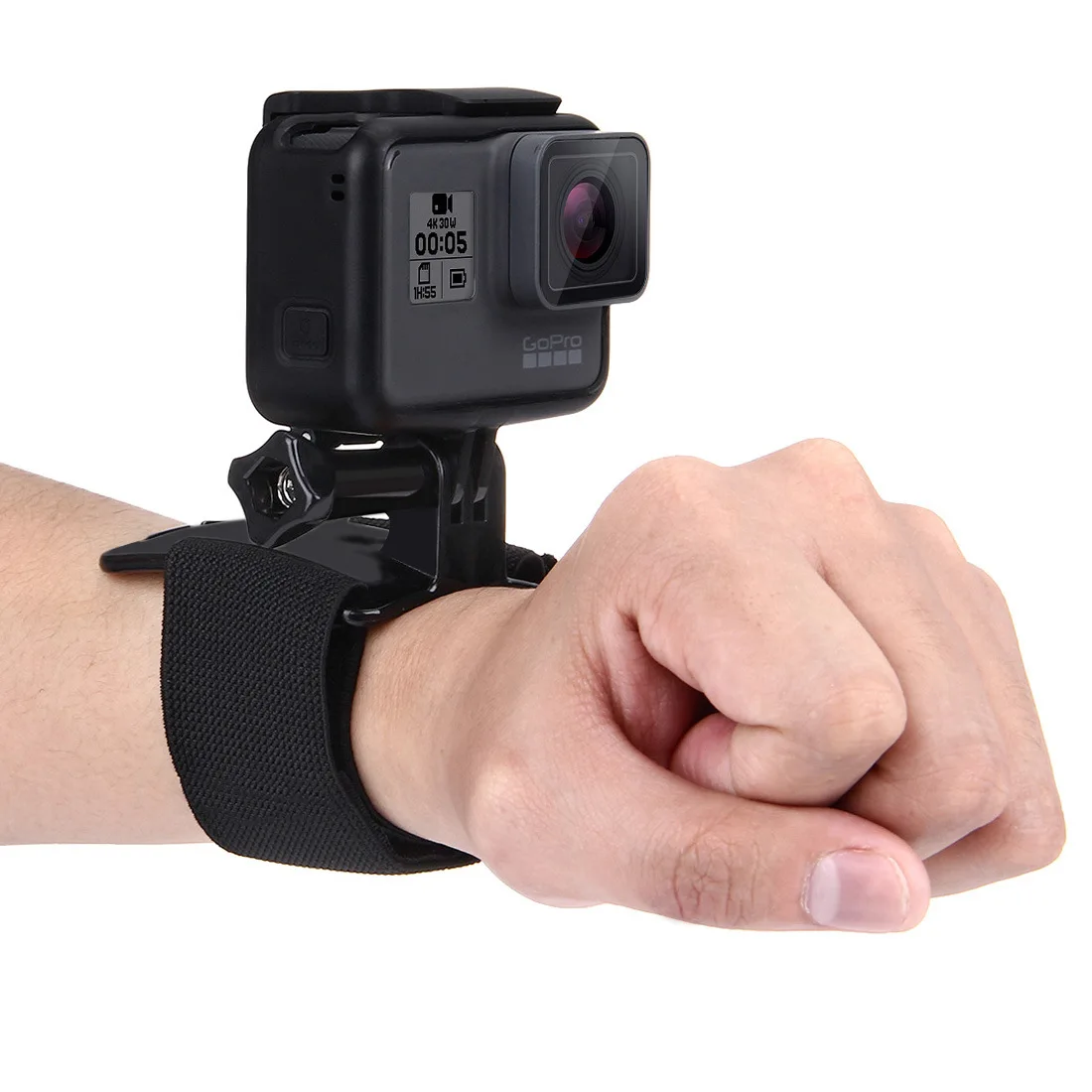 PULUZ adjustable nylon arm strap mount wrist adhesive armband for Gopro HERO DJI OSMO ACTION insta360 action camera accessories