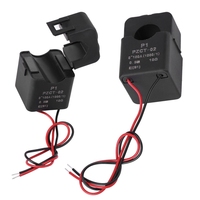 PEACEFAIR PZCT-02 Split Core Current Transformer for 100A Amp Energy Meter 10Ω