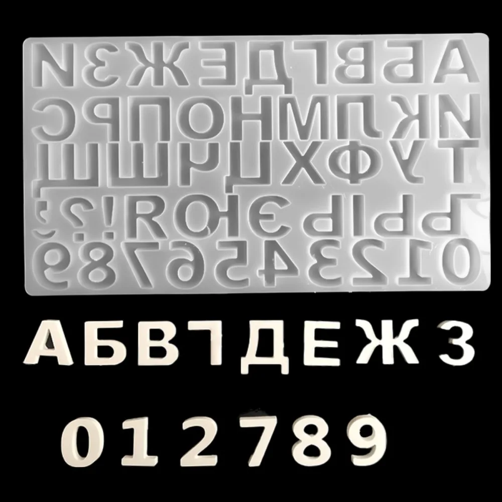 

Russian Alphabet Mold, Silicone Mold for Resin, Epoxy, Clay, Plaster, Soap Making, Aromatherapy, Candle, DIY Craft Art Supply