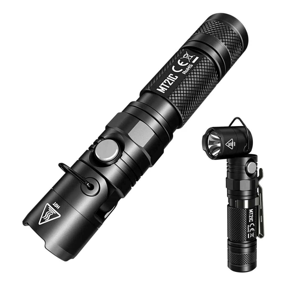 

NITECORE MT21C XP-L HD V6 1000LM EDC LED Flashlight 184 Meter 90° Adjustable 8 Modes IPX8 Waterproof Outdoor Torch Camping Lamp