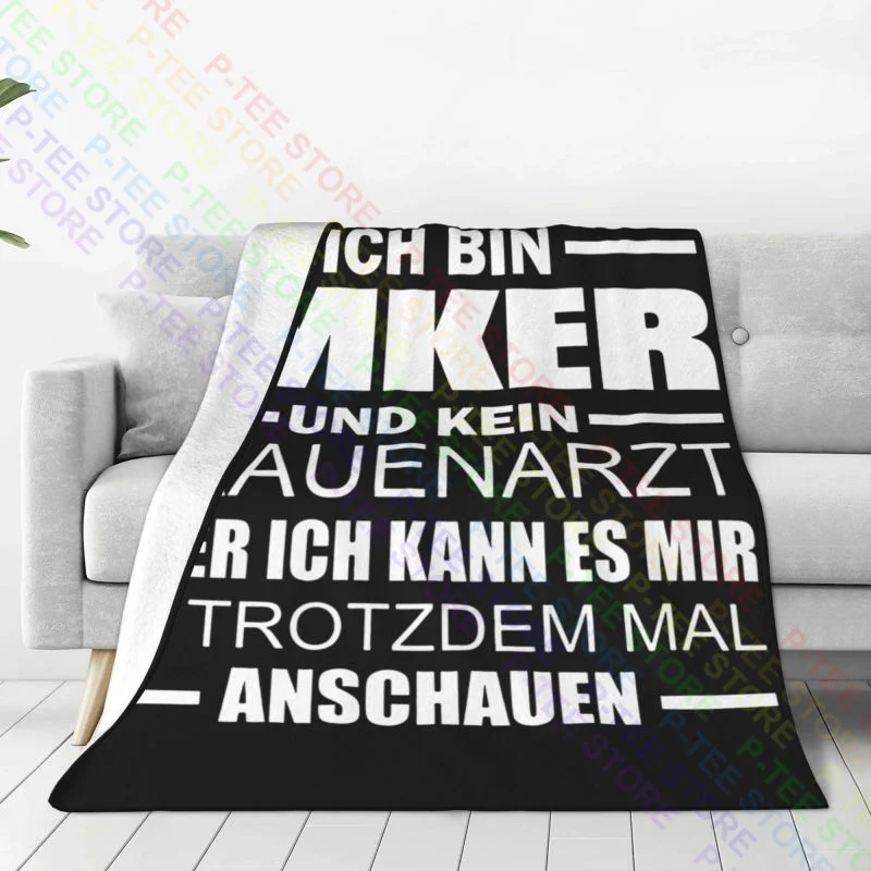 Imker Frauenarzt Lustig Geschenk Spruch Sprﾨche Bienen Honig Blanket Winter Breathable Decorative Sofa