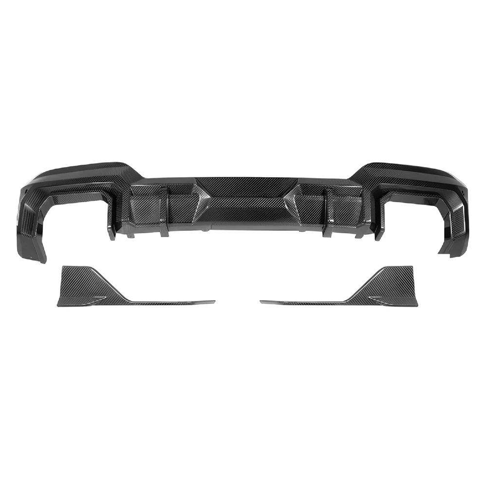 

For BMW G01 X3 Dry Carbon Fiber Rear Lip Diffuser Bumper Add-on 2022-2025 Auto Accessory for Enhanced Aerodynamics Body Kit