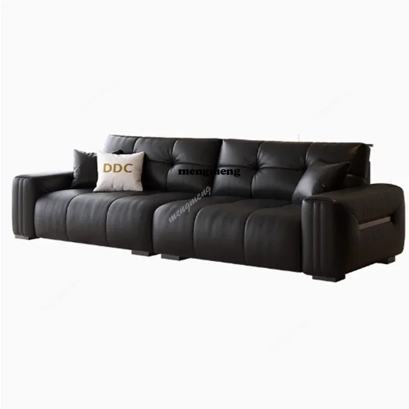 Italian Minimalism Sectional Living Room Sofa Modern Smart Dermis Reclining Sofas Bed Home Furniture