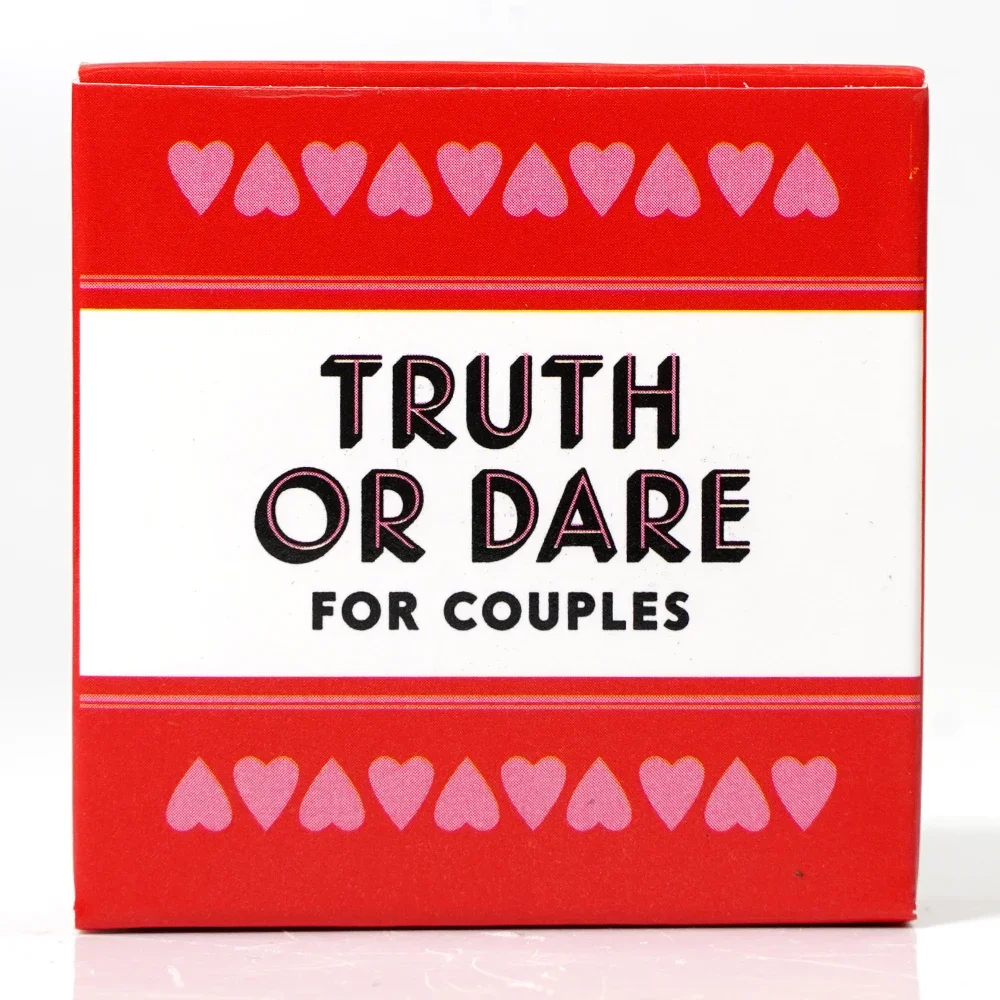 TRUTH OR DARE for Couples 50 Questions and Challenges Sexy Date Night Card Game for Couple Naughty Adult Game