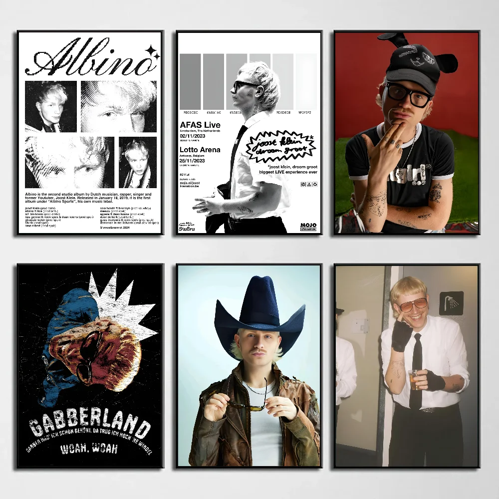 1 قطعة جوست كلاين المغني المشارك المشارك ورقة طباعة غرفة المعيشة المنزلي غرفة نوم مدخل بار مقهى الفن اللوحة الديكور