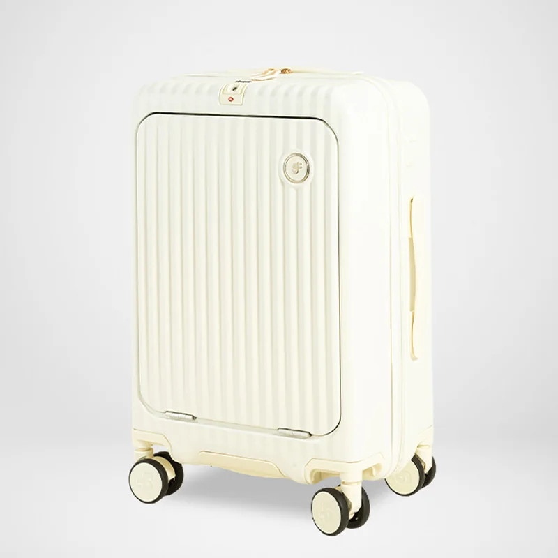 

Front-opening Luggage 19-inch Cabin Bag 22-inch Trolley Suitcase Combination Lock Suitcase Silent Multi-directional Wheels