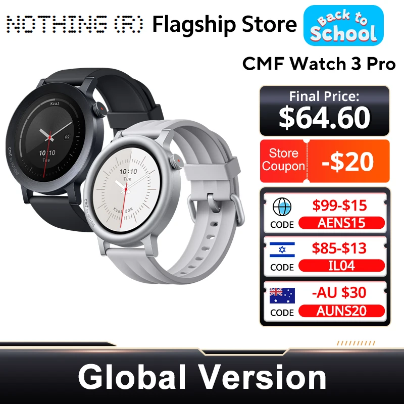 CMF BY NOTHING Watch 3 Pro Smart Watch 1.43