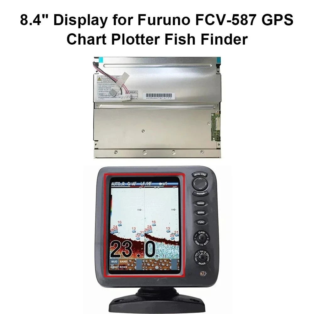 8.4inch LCD Display Screen For Furuno FCV587 FCV-587 GPS Chart Plotter Fish Finder NL6448BC26