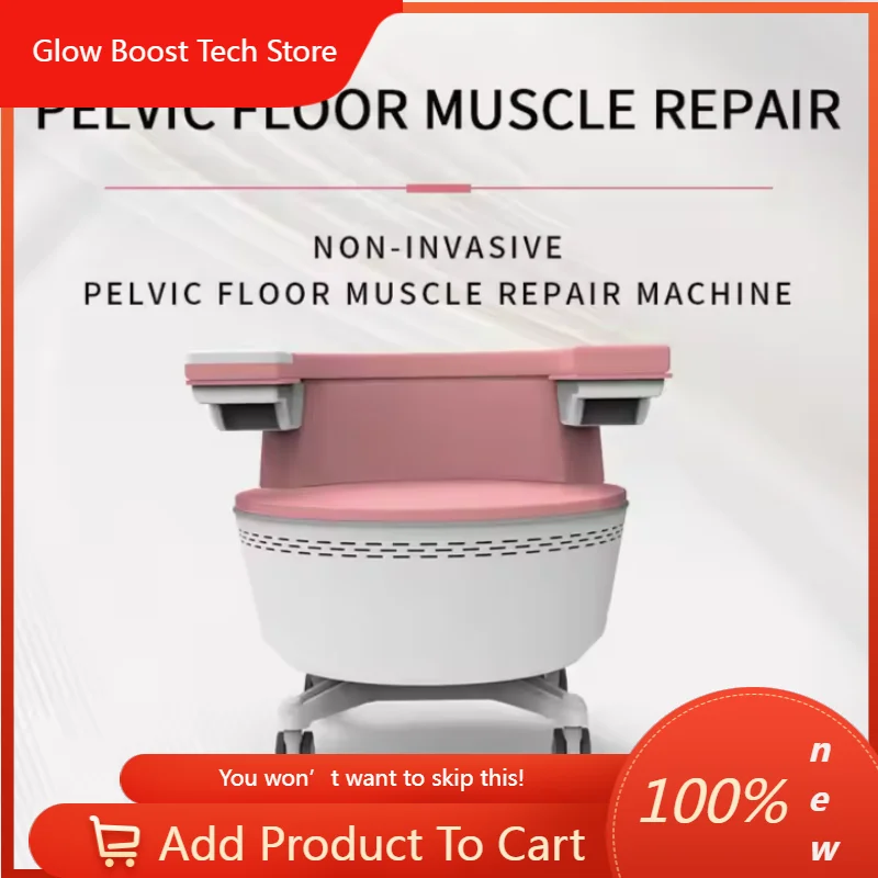 

GBs EMS Urinary Leakage RestoreHappiness Pelvic Floor Rehabilitation Training Sculpting Muscle Postpartum Repair Pelvic Floor