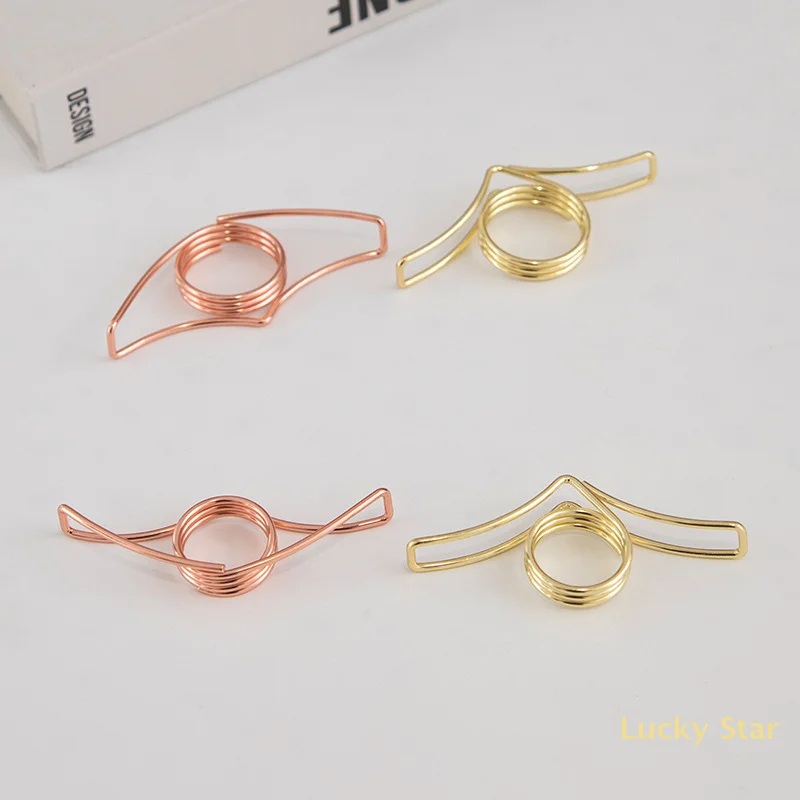 Metal Bookmarks One Hand Reading Page Turning Fixed Thumb Book Support Fast Reading Aids Tools Personalized Thumb Bookmark